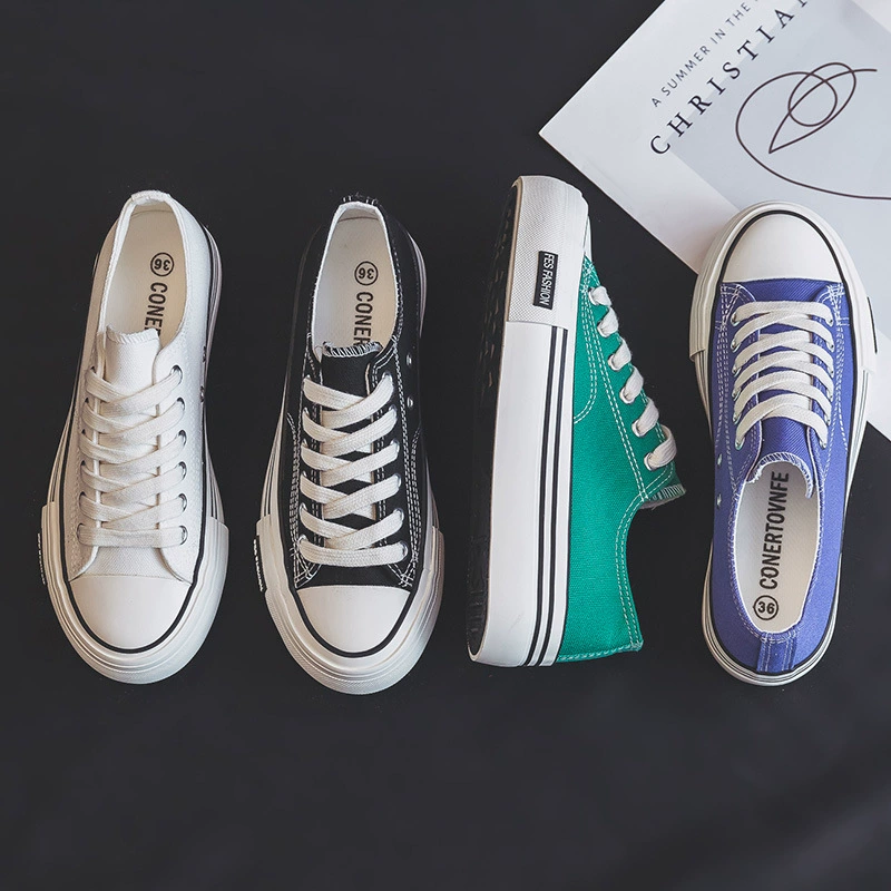 В наличии летом 2022 года новые производители парусиновой обуви однотонного цвета от имени Uber Zhengli YB825