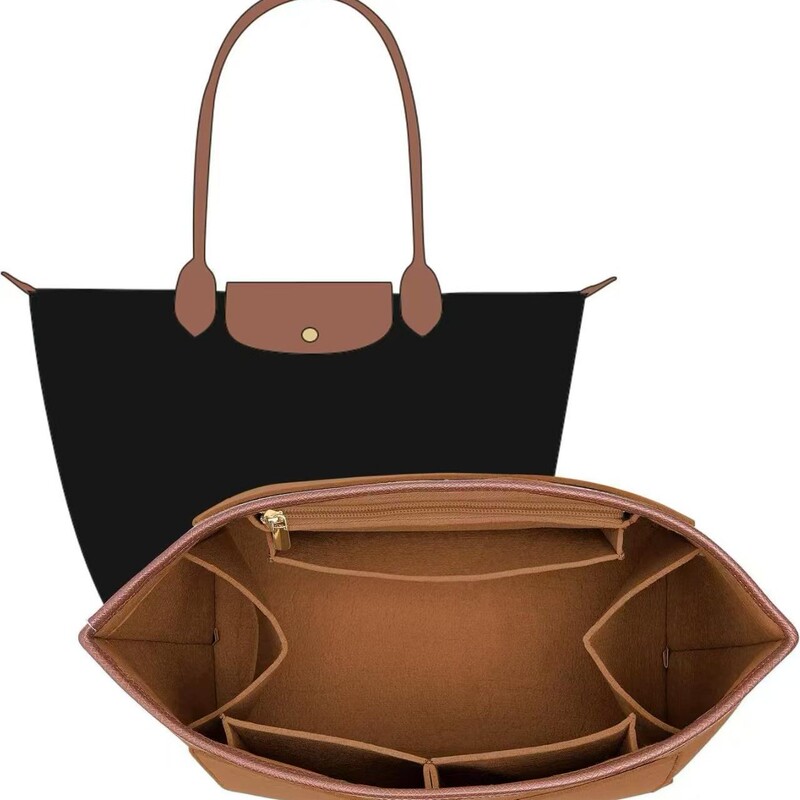 Foreign Trade French Longchamp Bag 70Th Anniversary Tote Bag, Underarm Bag, Dumpling Bag, Large, Medium, and Small Sizes, Nylon Embroidery Classic Model