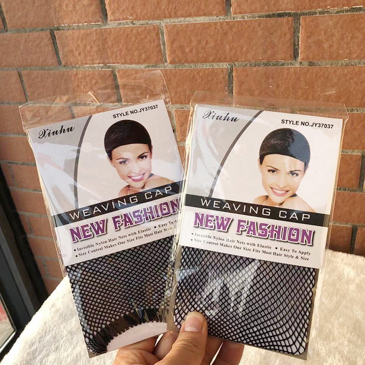 Wig cap, hair net, base cap, hair net, hair cap, hair net cover, high-elasticity net cap, black net cap for women