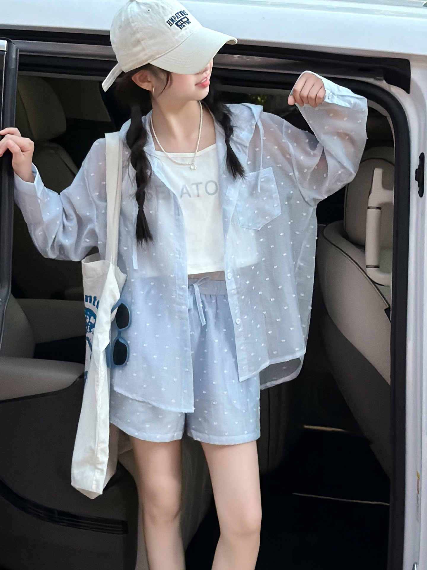 Summer sun protection clothing