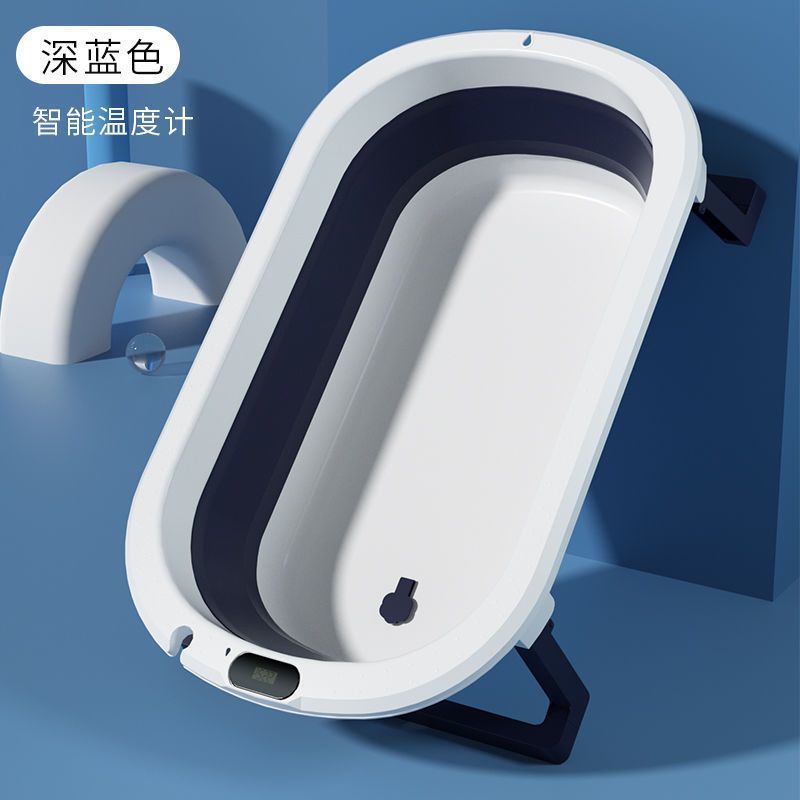 Baño para bebés, plegable, grueso, grande, baño para bebés, baño para el hogar para niños, baño para niños recién nacidos