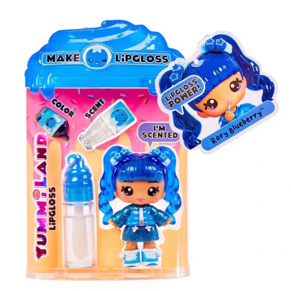 yummiland唇彩唇釉娃娃美味乐园甜心公仔娃娃DIY水果香味挂件娃娃