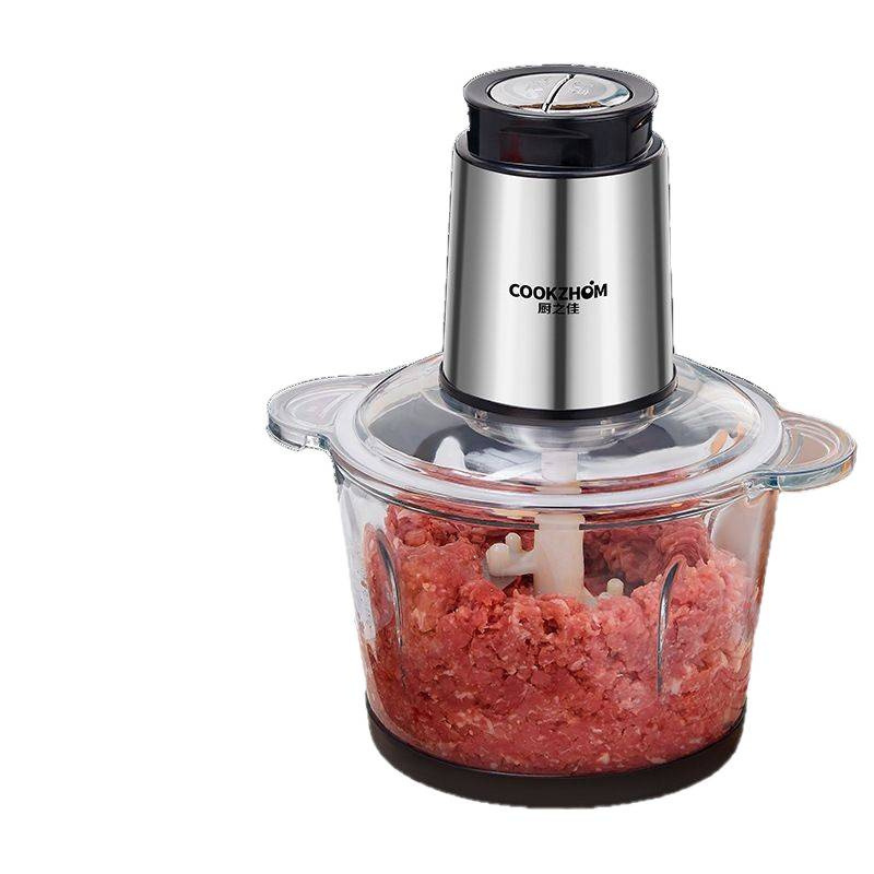 绞肉机家用饺馅不锈钢电动多功能料理器打肉蒜蓉搅拌碎菜创誉|undefined