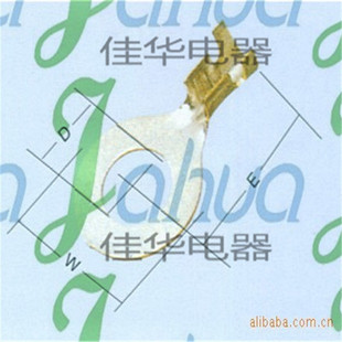 DJ431-10.2 Spring Terminal Round Terminal Cold-pressed Terminal Car Plug-in 0.5 Thick