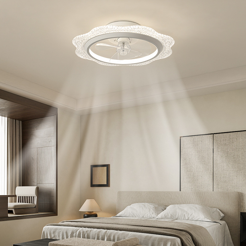 Gran vista jardín medieval lámpara de ventilador de dormitorio 2026 nuevo estilo simple de alta calidad lámpara de ventilador de techo de la habitación 461L