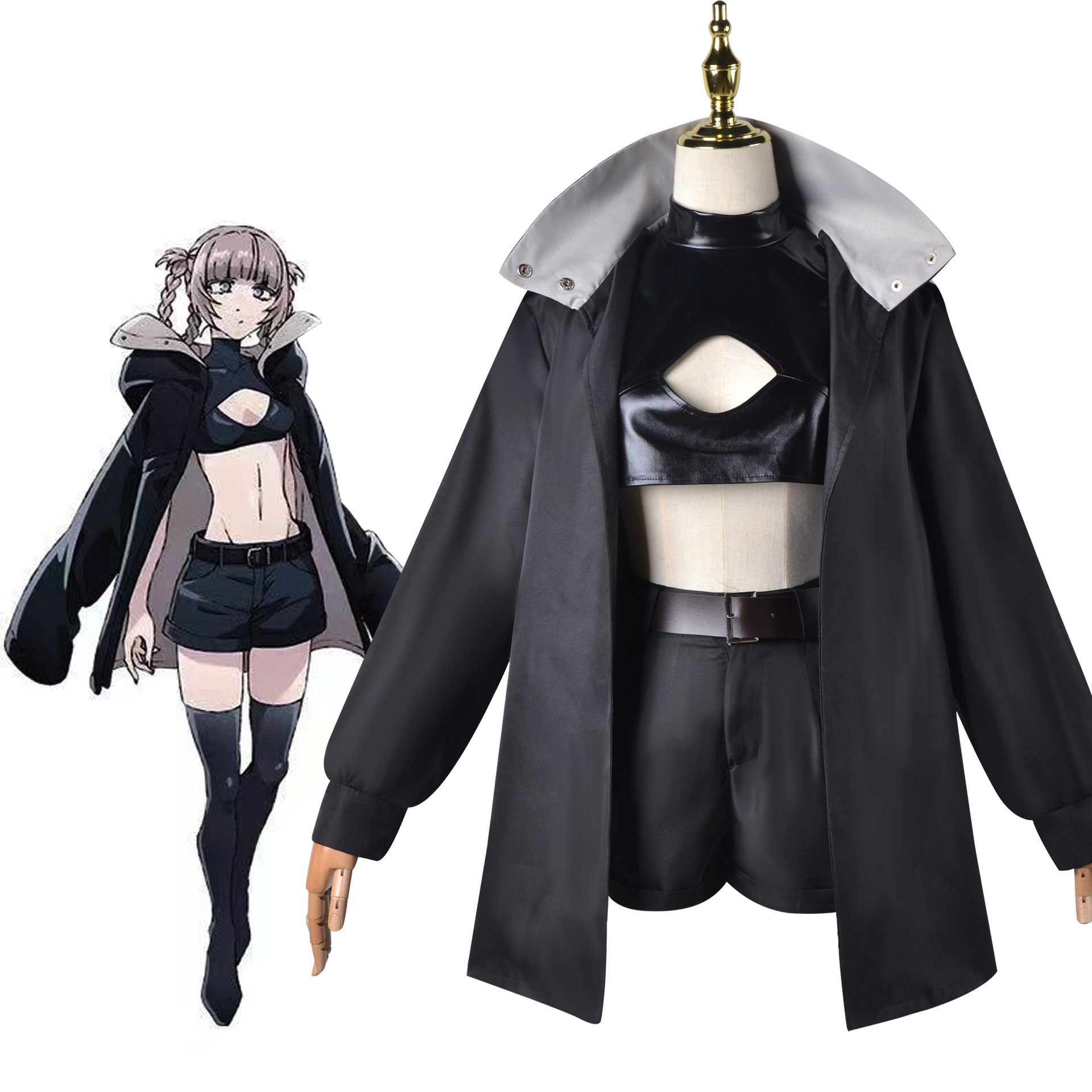 新番动漫彻夜之歌COS夜曲七草荠夜守光cos服二次元动漫服装现货-阿里巴巴