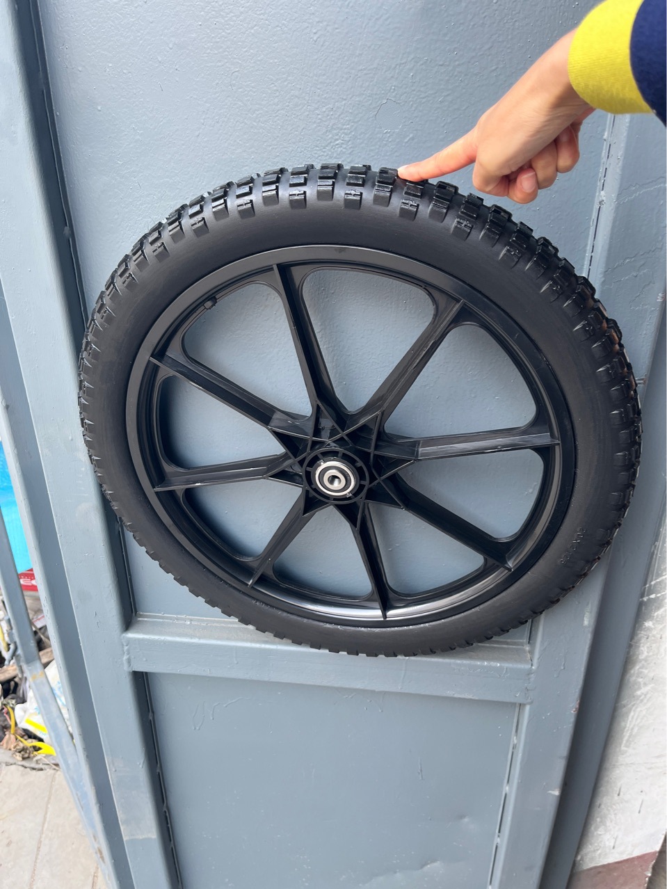 20寸20X2.125发泡轮 免充气轮 工具车 手推车轮