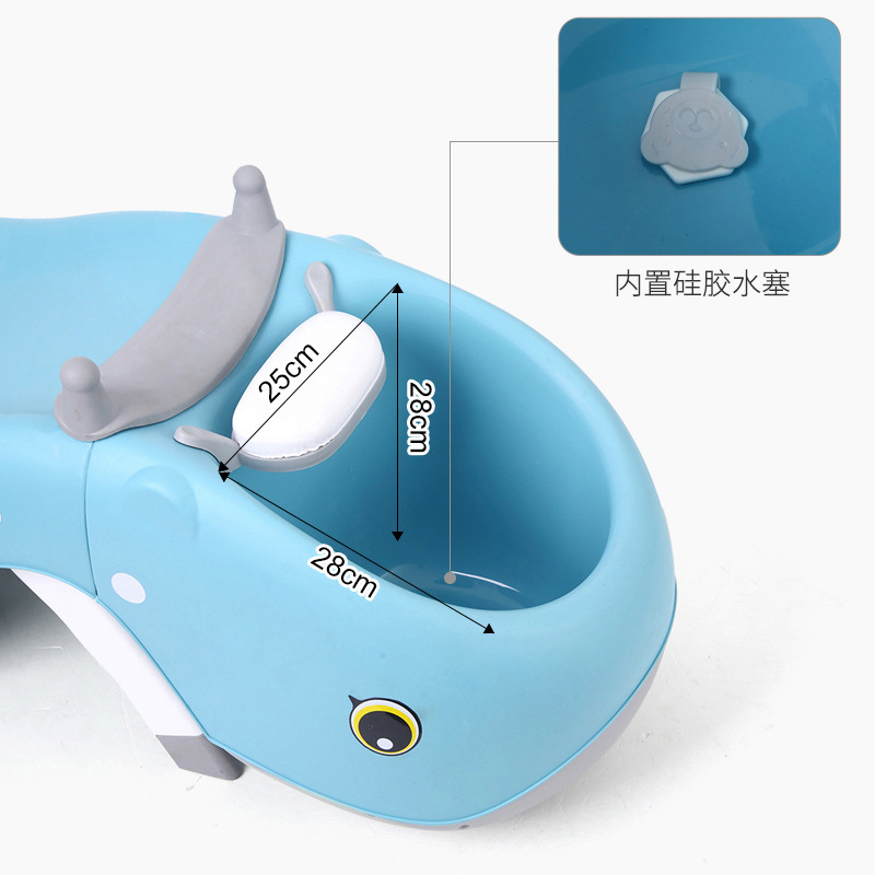 子供用シャンプーチェア洗面ベッド寝椅子赤ちゃん子供家庭用シャンプー神器折り畳み可能妊婦大人用リクライニングチェア|undefined