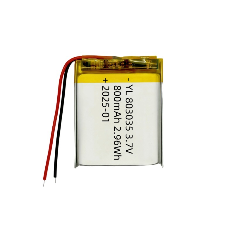 803035/800mAh 배터리(보호 보드 콘센트 포함)