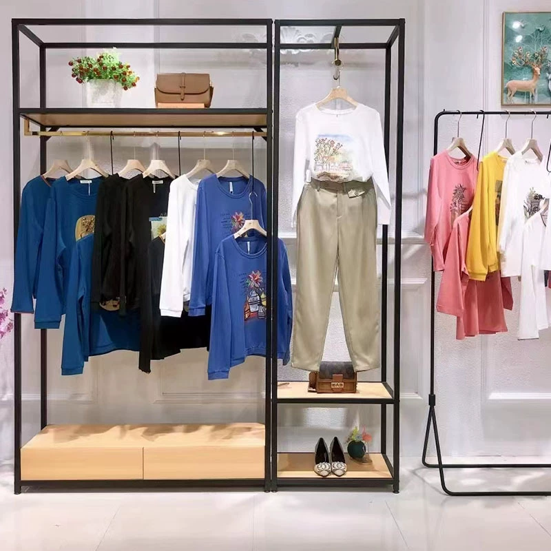 Yichi Manor Mengni свитник 24 весенняя вышивка хлопок свободная футболка среднего и пожилого возраста