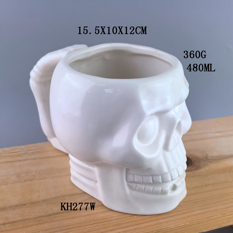 Taza de calabaza linda cuidadosamente seleccionada Taza de zombies del festival de fantasmas del viento Taza de naranja Taza de café Juego de cerámica personalizado