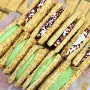 夹心500g咸蛋黄肉松方块酥