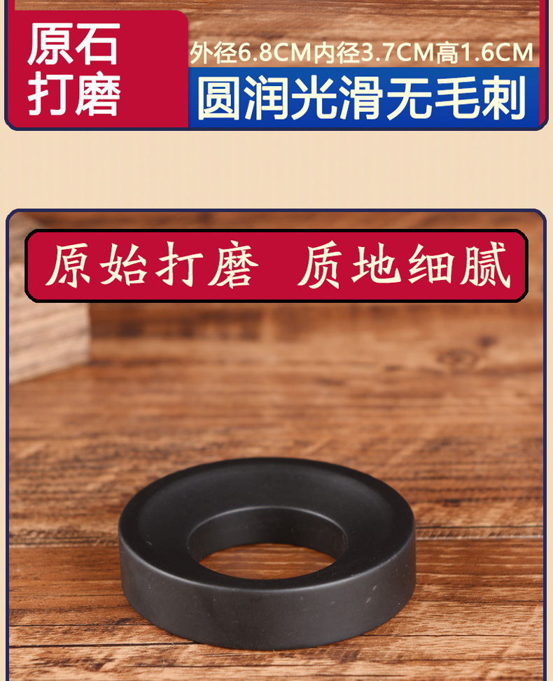 Jade Moxa Pad Stone Moxibustion Mat with Ginger Insulation Tool for Belly Navel Traditional Heat Therapy in use