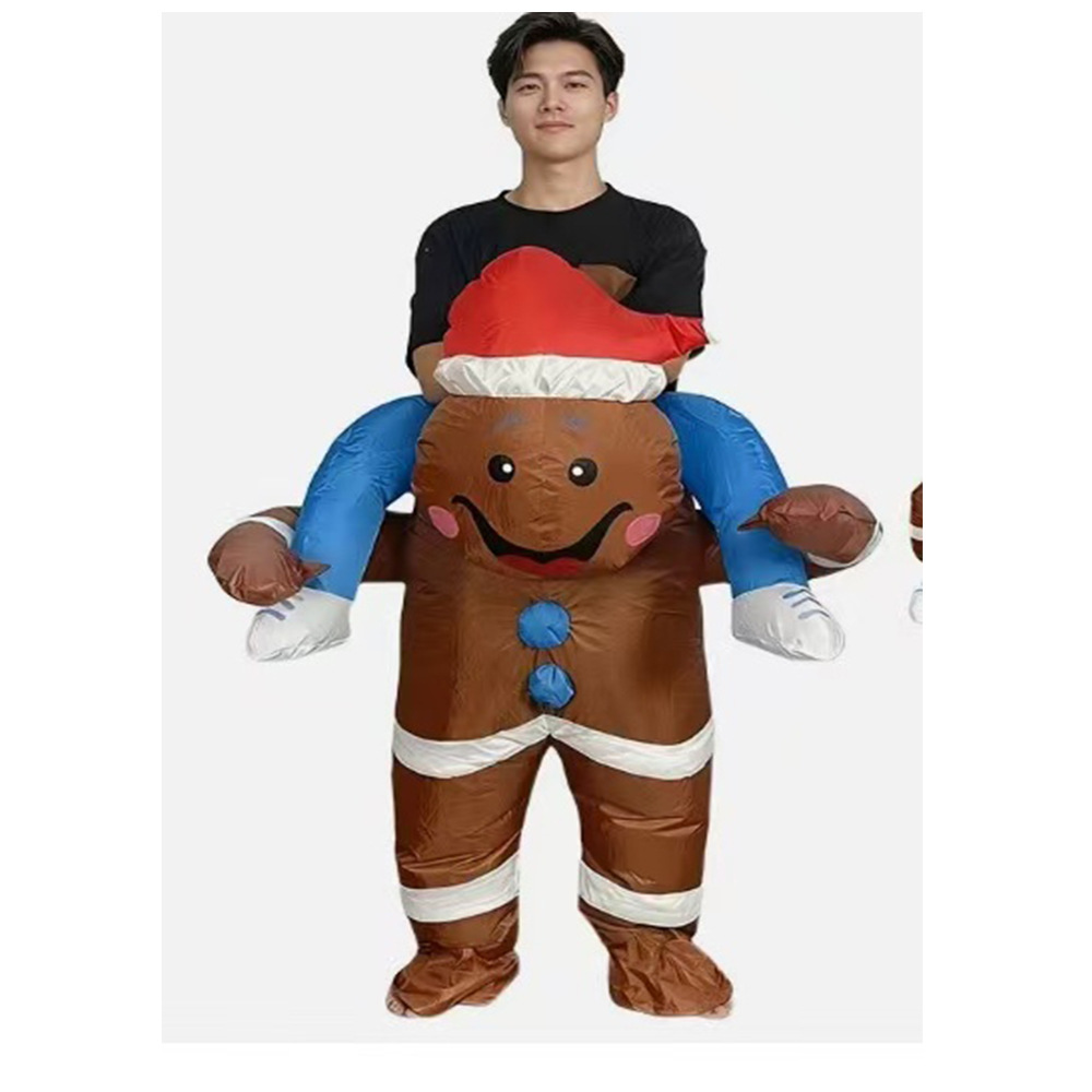 Amazon explosión impresa inflatable T-Rex disfraz Halloween multicolor T-Rex disfraz de fiesta disfraz de muñeca