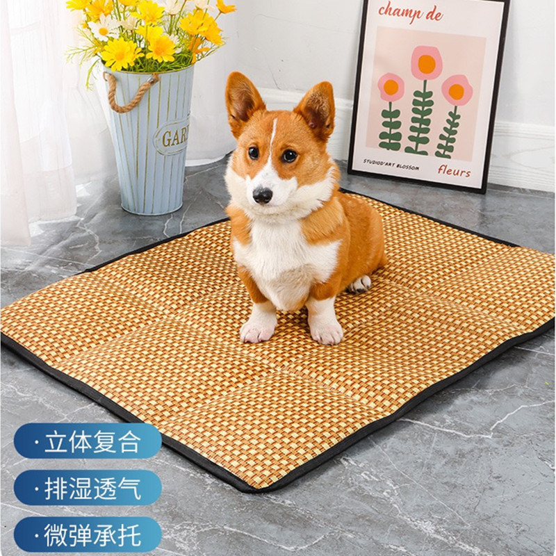 여름 애완동물 매트, 개 개집, 개 수면 매트, 고양이 개집, 여름 수면용, 사계절 고양이 냉각 매트