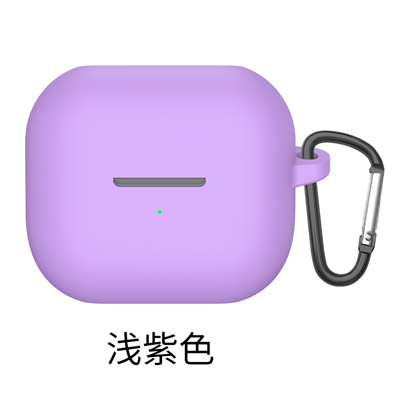 Aplicable Samsung Galaxy Buds3Pro cubierta de auriculares bluetooth sólido líquido silicona suave cubierta unida image 14