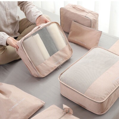 A business travel luggage Storage bag travel Clothing clothes Travel? Separate loading Underwear pack Arrangement Portable Bag