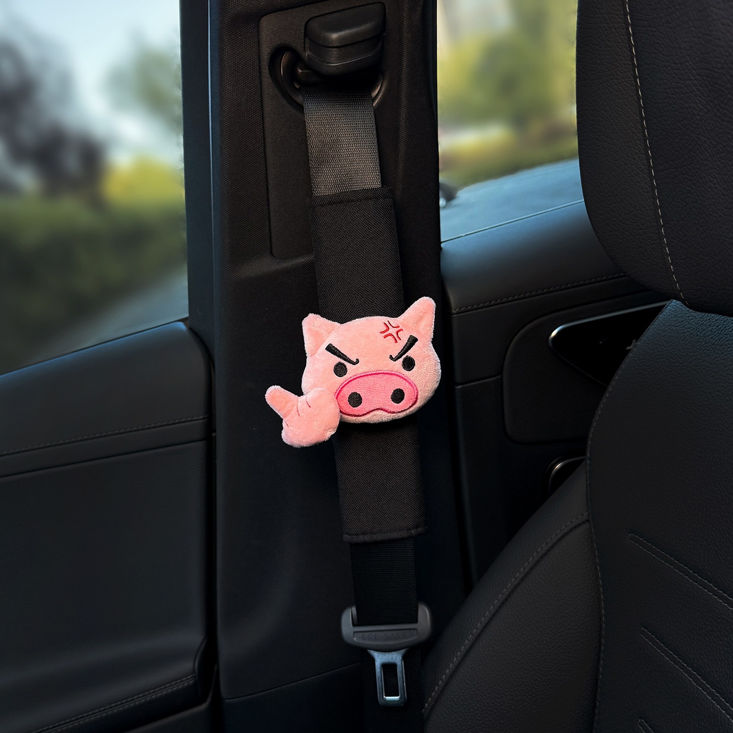 2026 New Car Seatbelt Shoulder Pads, Car Interior Seatbelt Decoration, Anti-Wear Clothing, Cute Couple Set