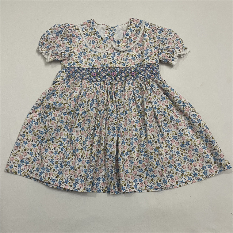 Girls' Jacquard Dress, Popular Embroidered Dress for Children, 2026 Summer New Style Children's Dress, Factory Wholesale