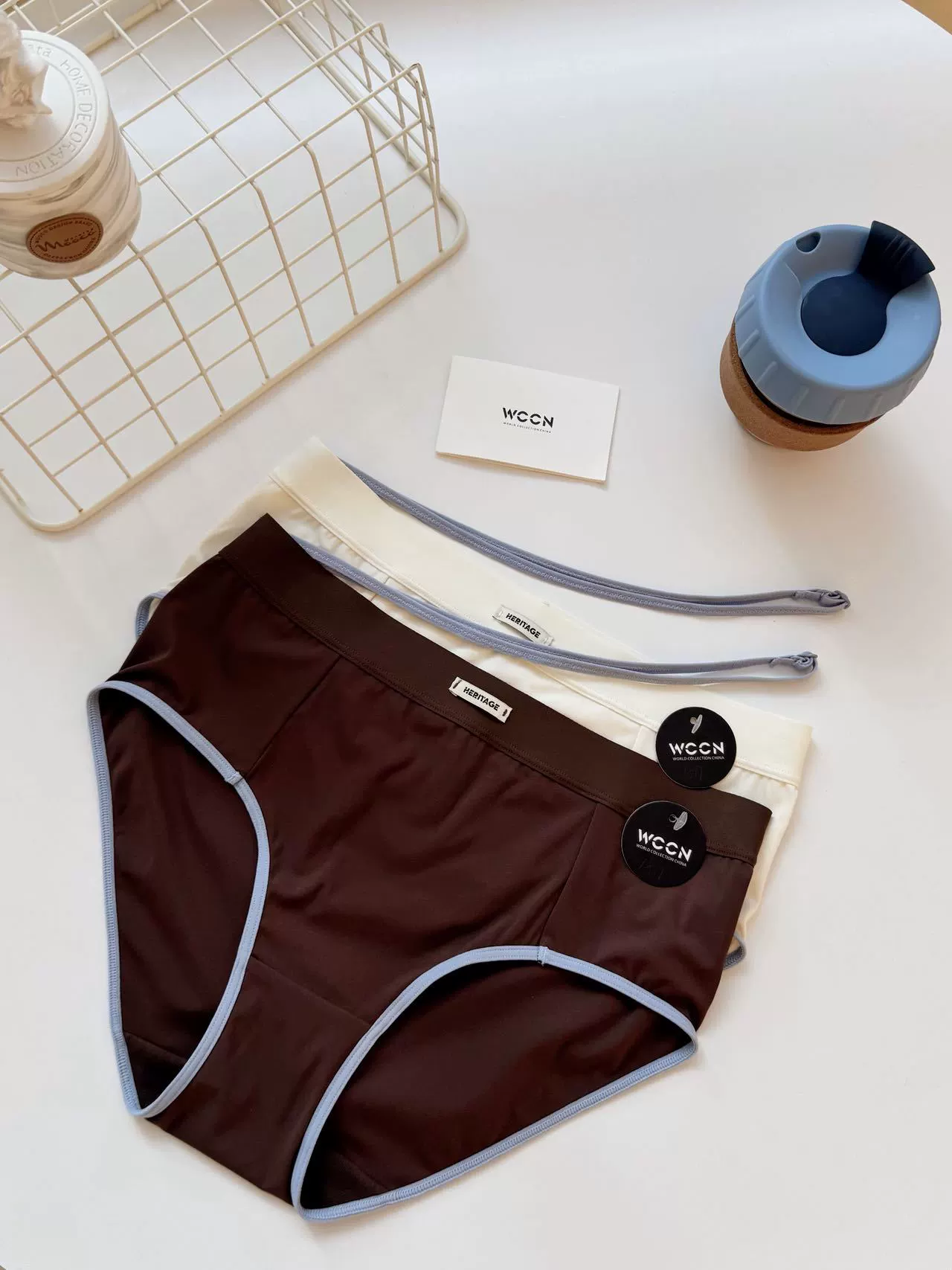 Underwear от WCCN Design, набор, минималистичный бюстгальтер, американский стиль, красивая спина