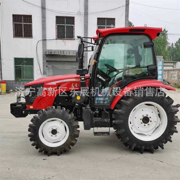 跨境供应70马力农用四轮四驱拖拉机 东方红拖拉机 多用途拖拉机