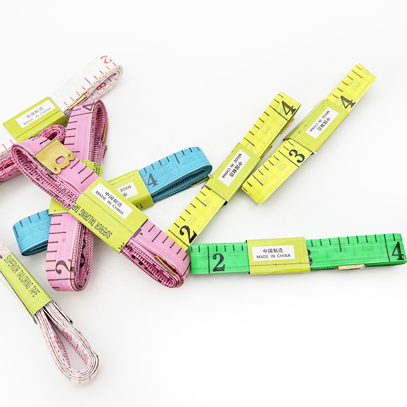 塑料软尺彩色皮尺缝纫量衣尺随身携带多用途网商礼品赠品批发