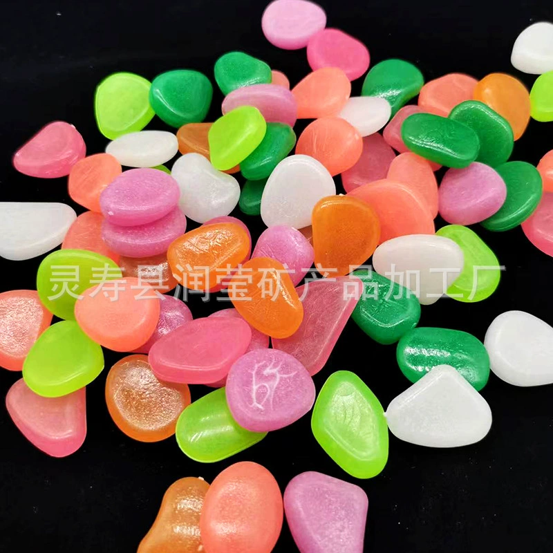 Оптовая вилла Пейзаж светящийся камень аквариум пейзаж флуоресцентный камень светящийся камень завод садовый пейзаж мощение