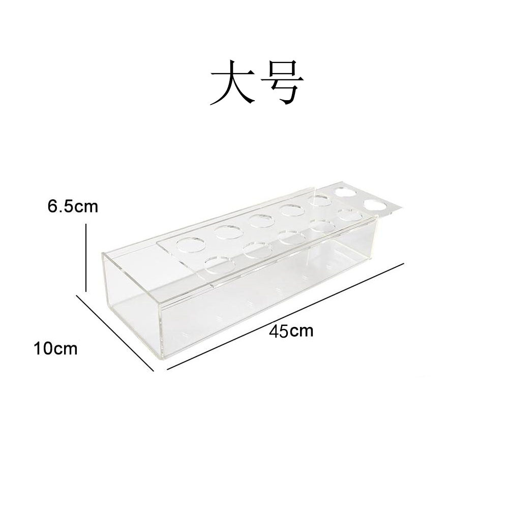 Acrylic modern flower plug -in vase -low -low vase
