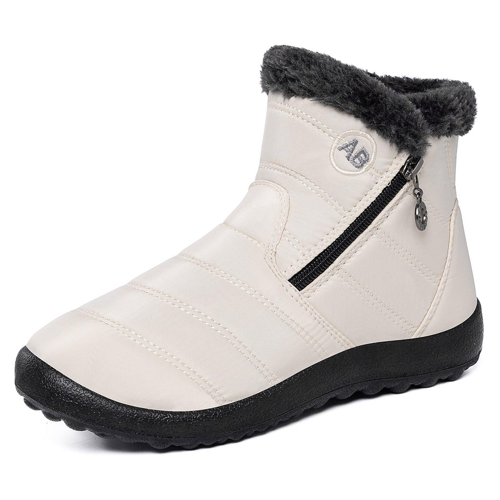 Zapatos de algodón de invierno nuevos zapatos de algodón de barril largo de comercio exterior al por mayor calentamiento de alto impacto botas de algodón transfronterizas pareja botas de nieve de tamaño grande