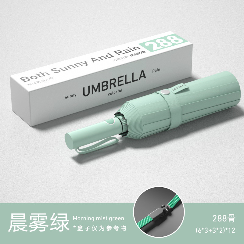 Paraguas personalizados paraguas plegables automáticos grandes para aumentar el refuerzo de paraguas solares para sol y lluvia paraguas al por mayor