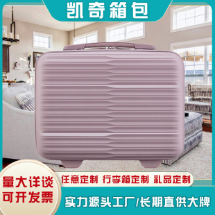 Custom 14inch Makeup Case Bag Business Hand Luggage Portable Storage Travel Case Mini Wash Box Wholesale