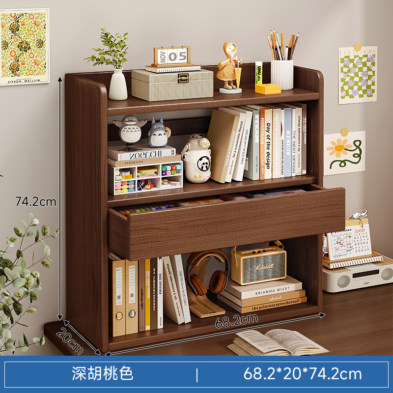 Estante de escritorio Estante de escritorio Estante de escritorio para el hogar de los estudiantes, almacenamiento de escritorio, gabinete pequeño de varias capas, estación de oficina, estante pequeño