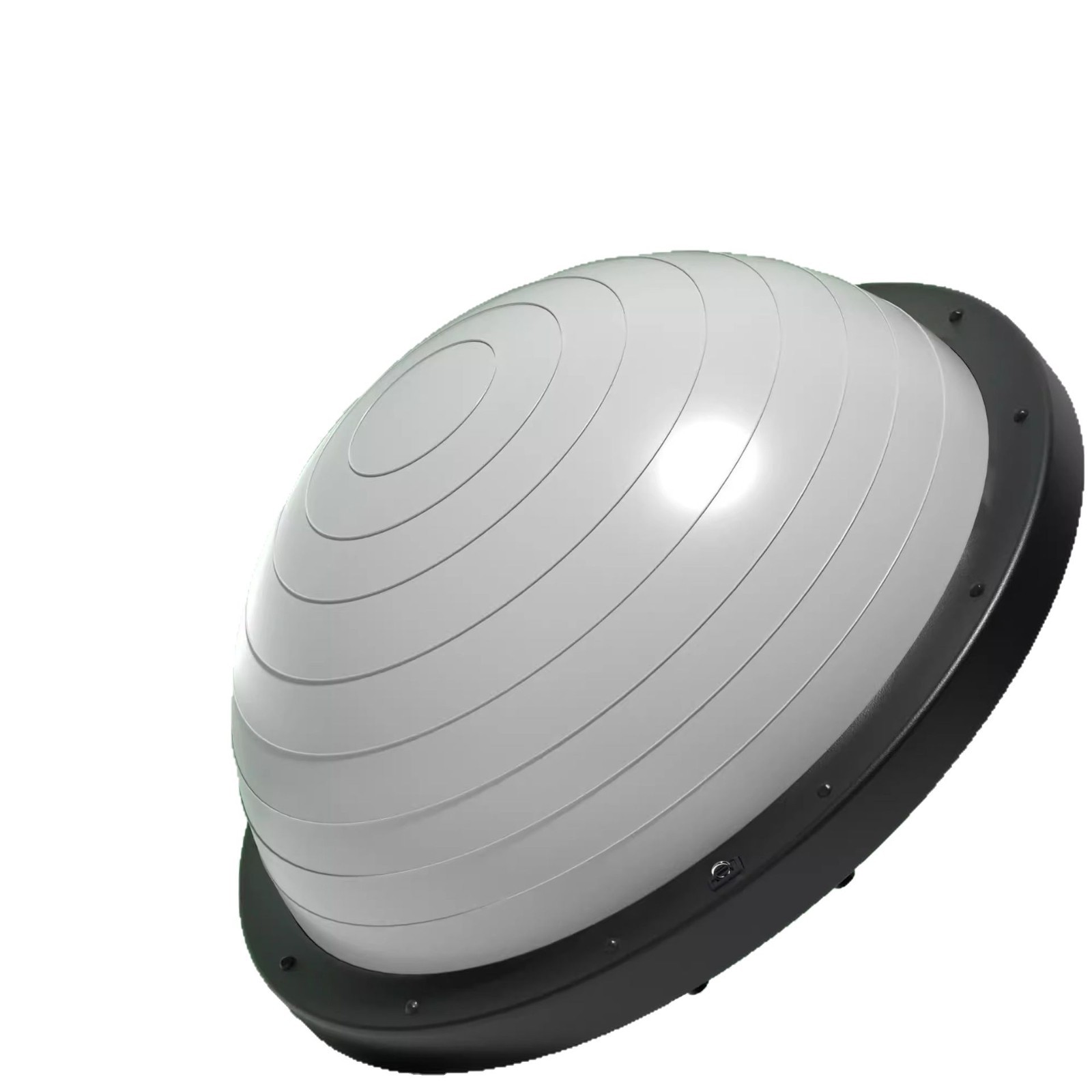 Deportes bola de equilibrio semicircular fitness hemisferio pvc entrenamiento de núcleo bosu equipo de quema de grasa bosu bola de yoga