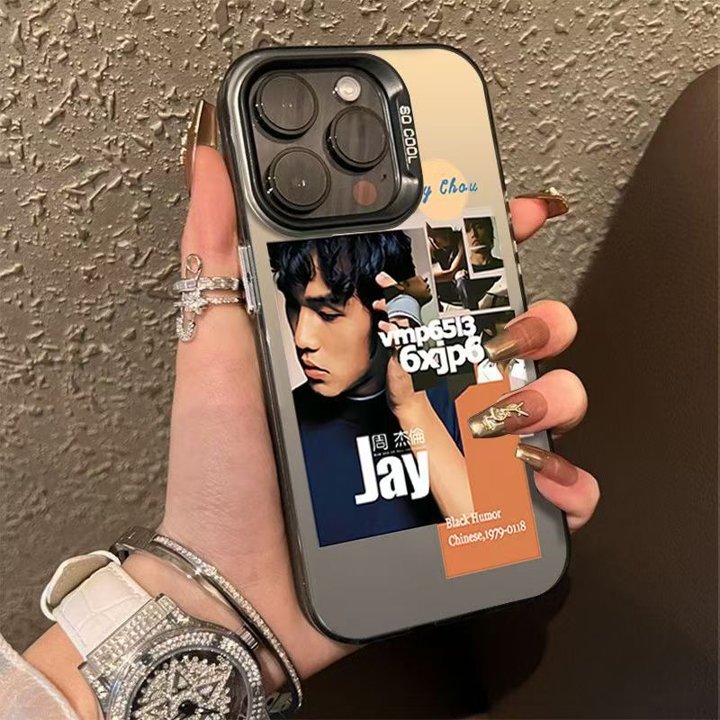 Personalized Jay Chou poster for Apple 12 mobile phone case iPhone15plus anti-drop 13promax hard 11 tide