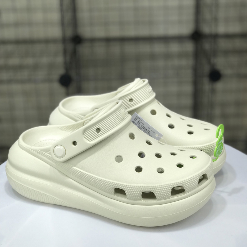 Crocc Puff Clogs for Women, Summer Outdoor Thick-Soled Height-Increasing Beach Shoes, Closed-Toe Slippers, Non-Slip Sandals Crocc Puff Clogs for Women, Summer Outdoor Thick-Soled Height-Increasing Beach Shoes, Closed-Toe Slippers, Non-Slip Sandals