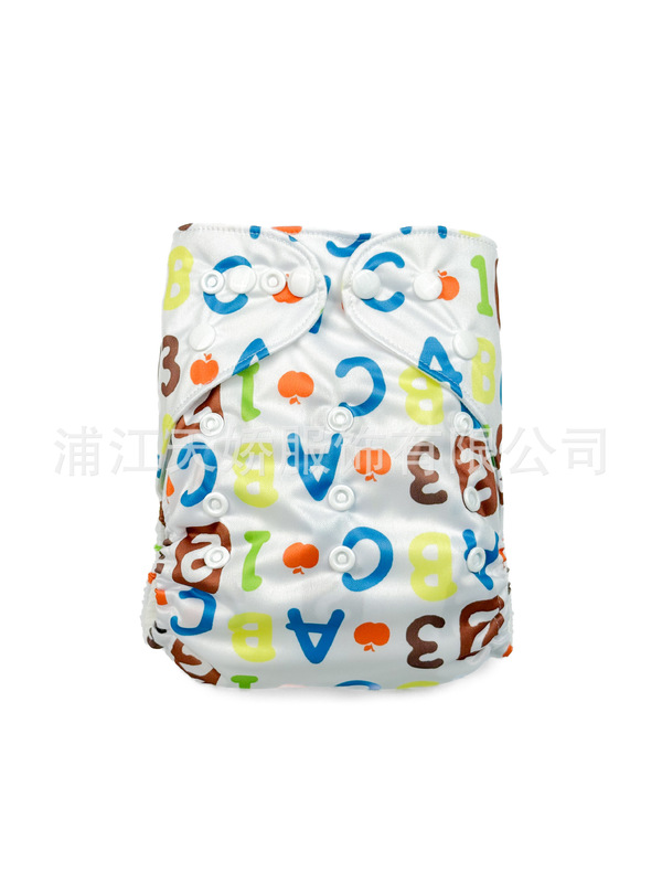 メーカークロスボーダー赤ちゃんおむつ洗える尿不湿通気性プリントトレーニングパンツcloth diaper|undefined
