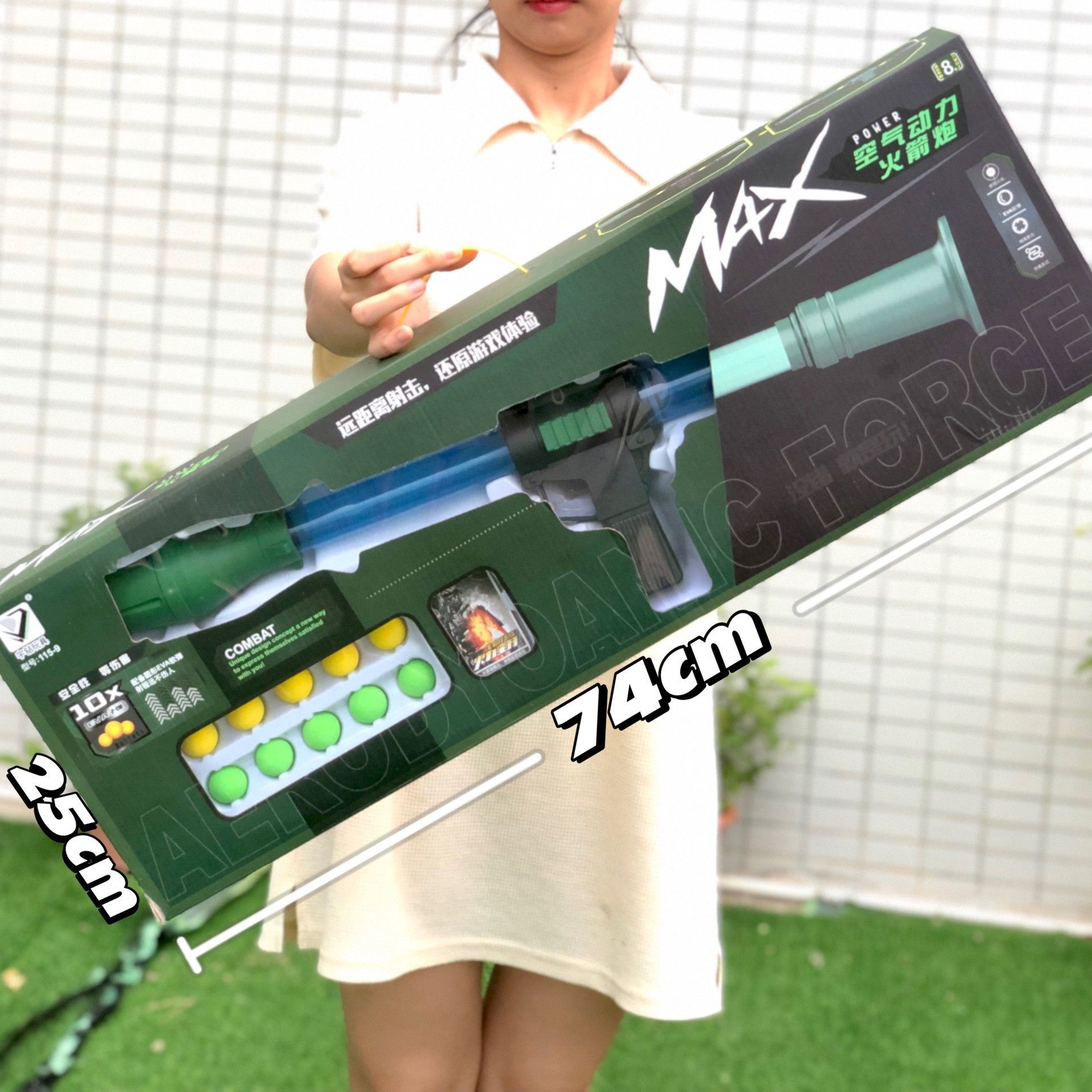 Caja de regalo grande pistola de bala blanda 98k juguetes de pollo AWM juguetes de francotirador M416 modelo regalo para niños