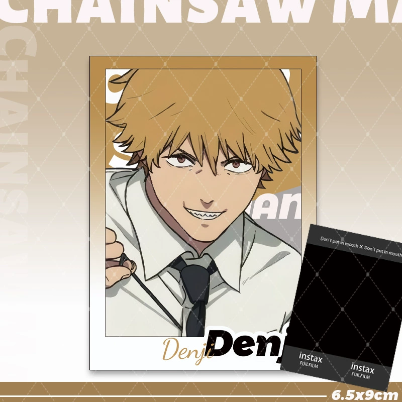 Chainsaw Man Театральное издание Reese Chapter Makima Pavarese Angel Demon Peripheral Polaroid Collection Photo Card