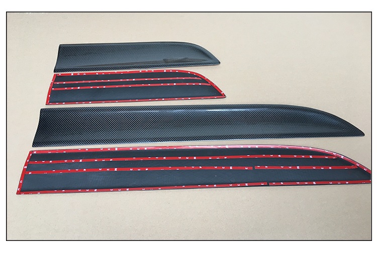 Suitable for Porsche Macan Carbon Fiber Body Trim Panels, Small Cayenne Body Trim Panels, Macan Body Trim Strips and Door Panels