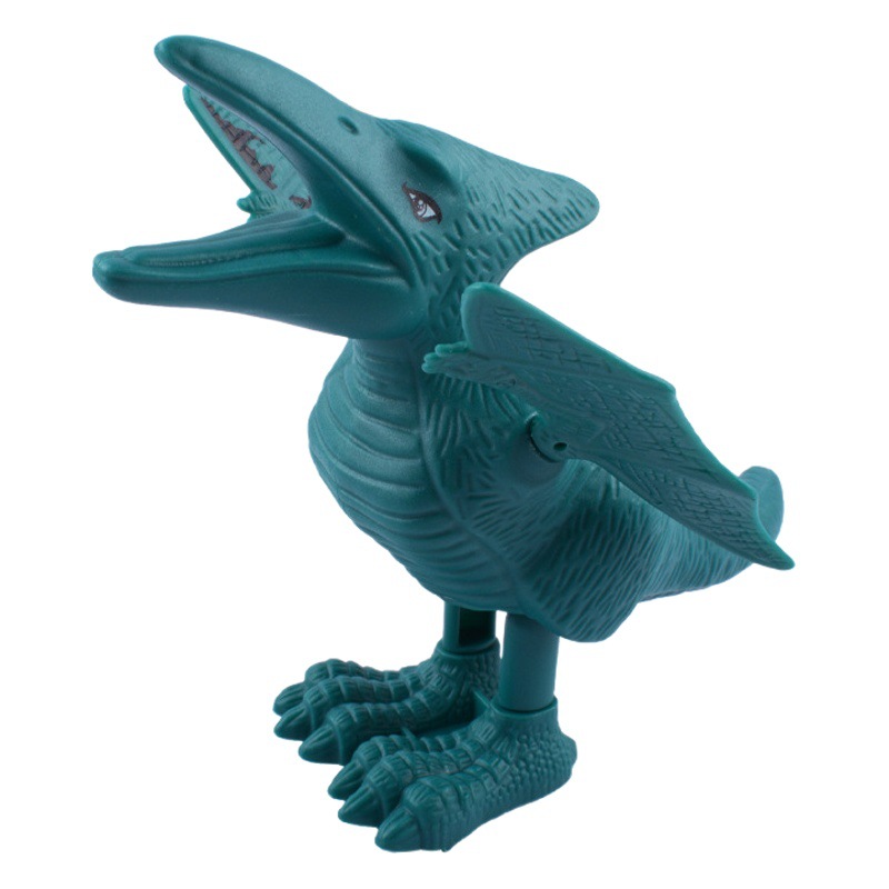 Juguete nostálgico de los niños simulación animal salto dinosaurio puesto en el mercado nocturno regalo suministro al por mayor