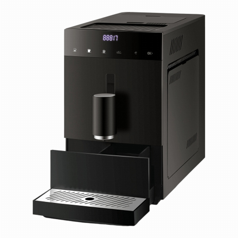 Estándar europeo transfronterizo estándar americano estándar italiano moler café de pantalla táctil todo en uno moler doméstico inteligente máquina de café automática de escritorio