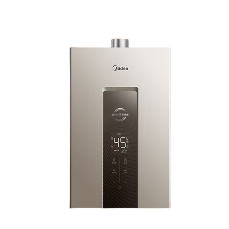 美的燃气热水器家用13/16升强排式零冷水智能恒温洗澡MK7