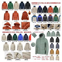 Winter Jacket排骨棉衣中长款加绒加厚棉袄冬季夹克外套连帽棉服