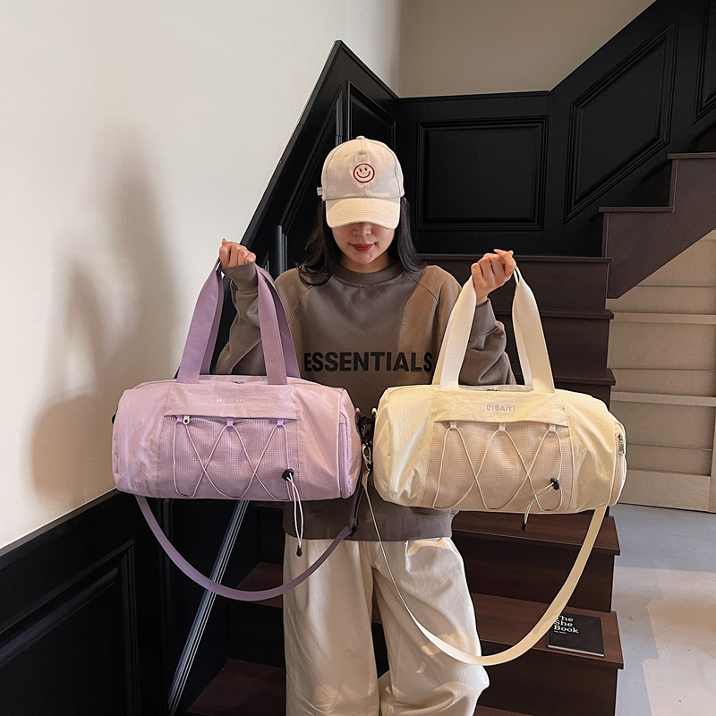 New Dry and Wet Separation Swimming and Fitness Bag, Short-Distance Travel Luggage Bag, Large-Capacity Yoga Travel Crossbody Bag
