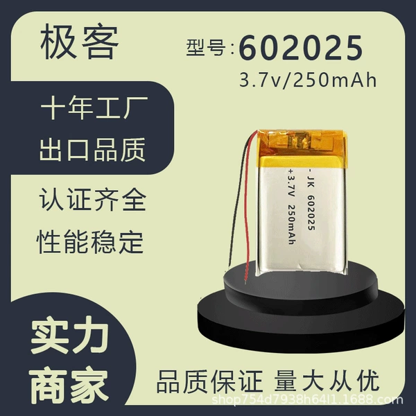 602025-250mAh battery