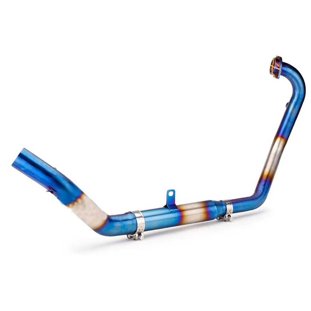 CFMoto NK250 250SR NK300 300SS modified motorcycle exhaust pipe front section stainless steel