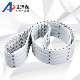 同步带皮带8m橡胶同步带皮带耐磨抗压钢丝环形输送带pu工业皮带