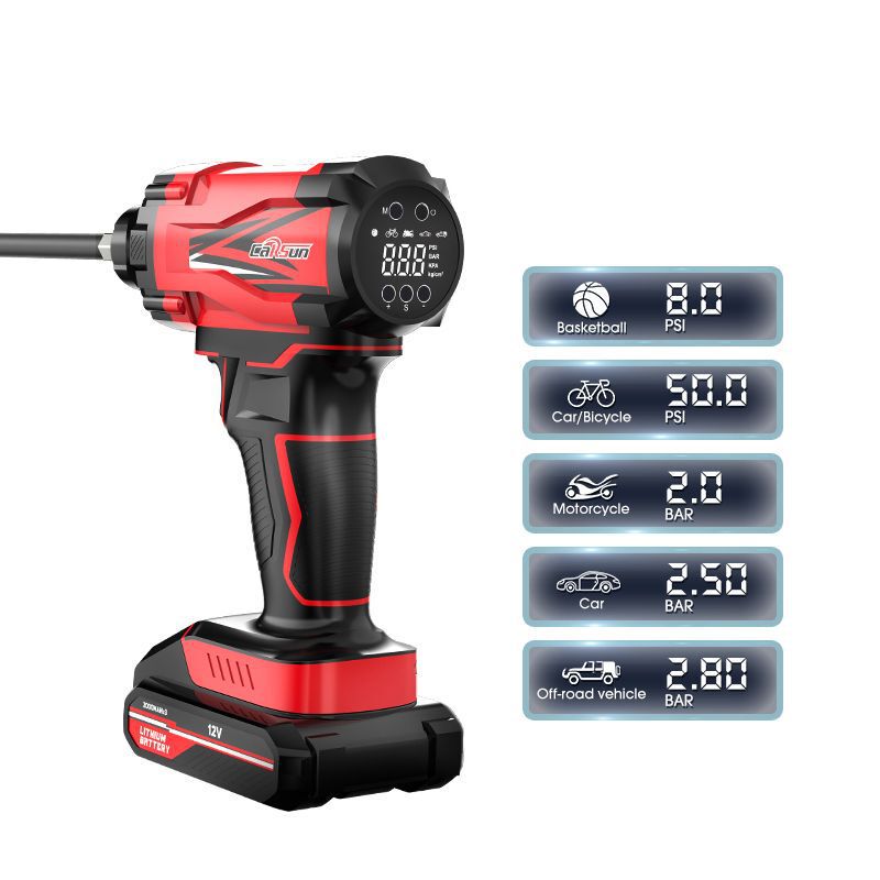 Air pump car wireless electric portable handheld automatic digital display car tire air pump inflator supplies
