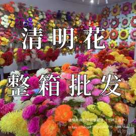 清明花仿真花假花菊花手捧花拉花厂家直销整箱批发物流包邮婚庆