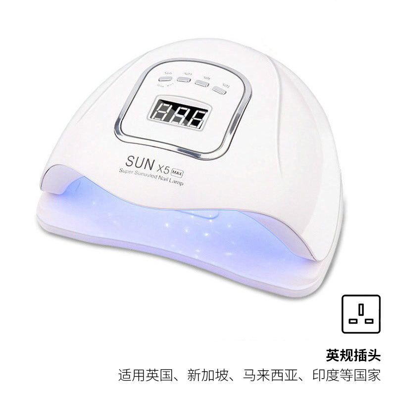 Lámpara de uñas, máquina de uñas de secado rápido 150w, lámpara de fototerapia, tienda de uñas, lámpara para hornear uñas, pegamento para esmalte de uñas, lámpara de fototerapia de uñas transfronteriza